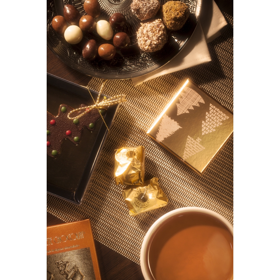 Chocolat Lulu Panier cadeau - Noël gourmand[:] -[:]