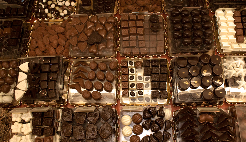 Belgian pralines and chocolade from Planète Chocolat since 1991